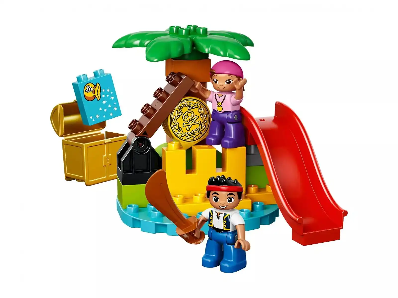 Zdjecie zestawu LEGO 10604 Duplo Jake i piraci z Nibylandii na Wyspie Skarbów 1