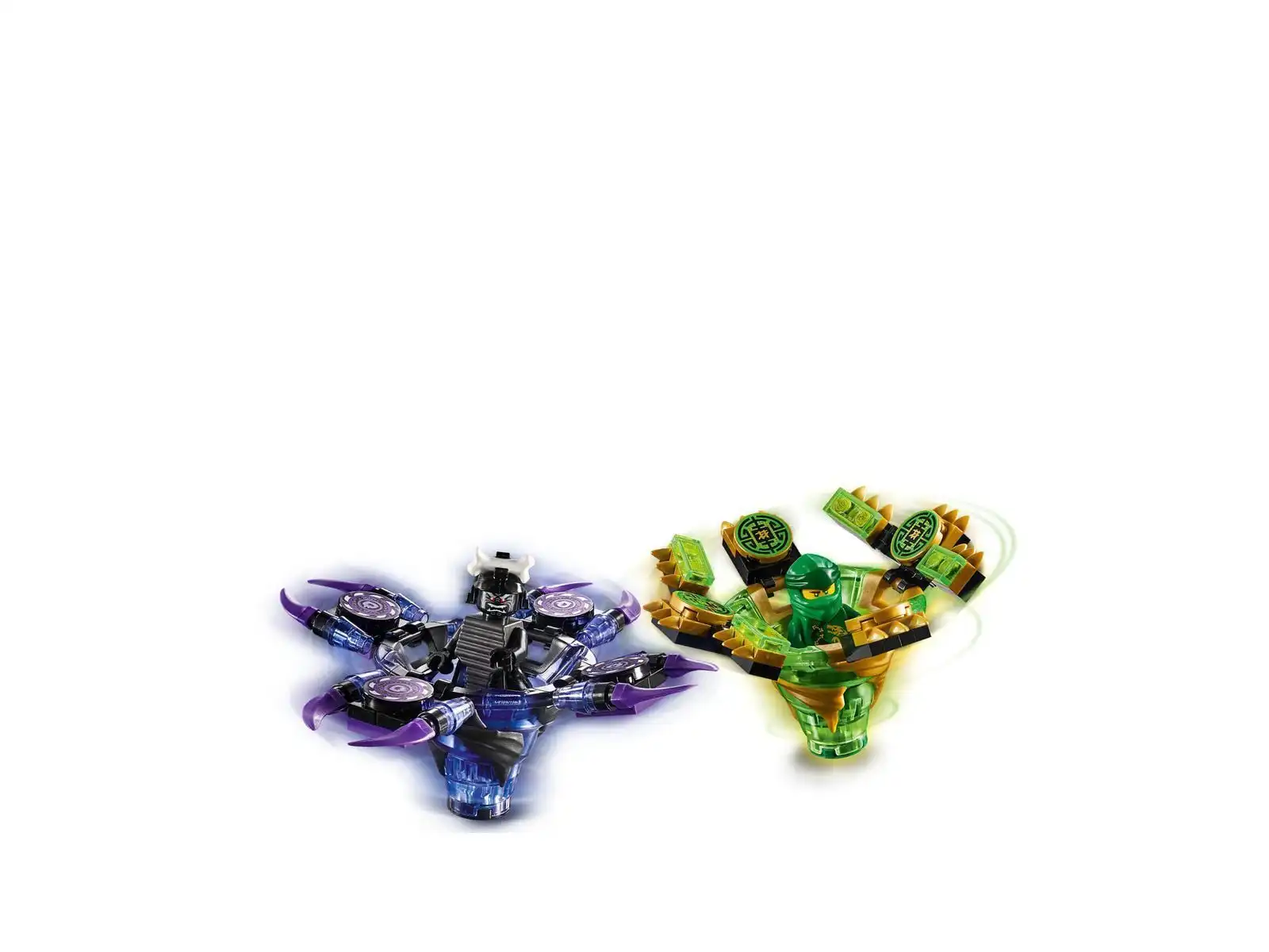 Zdjecie zestawu LEGO 70664 Ninjago Spinjitzu Lloyd vs. Garmadon 2
