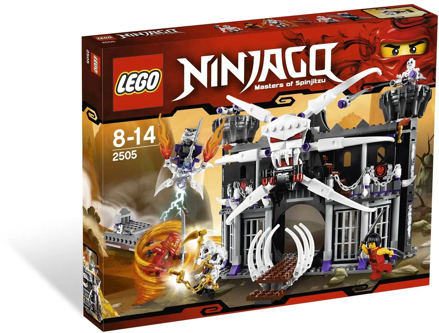 Zdjecie zestawu LEGO 2505 Ninjago Mroczna Forteca Garmadona 1