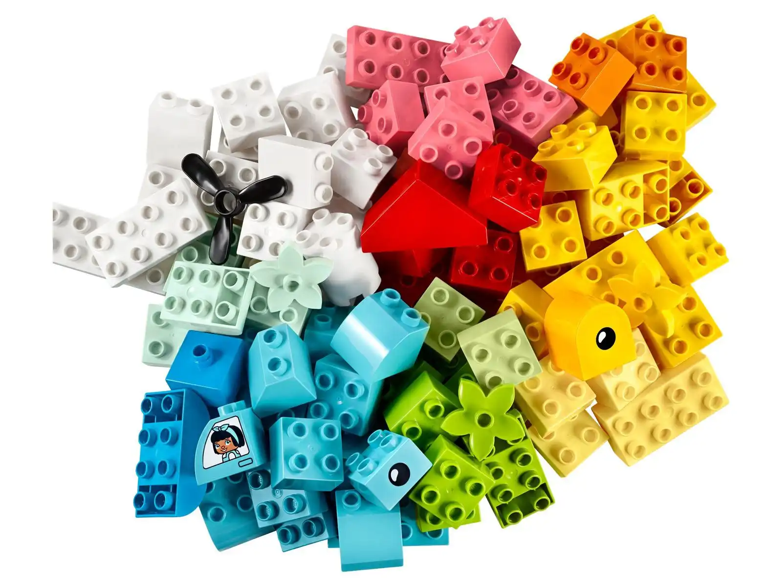 Zdjecie zestawu LEGO 10909 Duplo Pudełko z serduszkiem 1