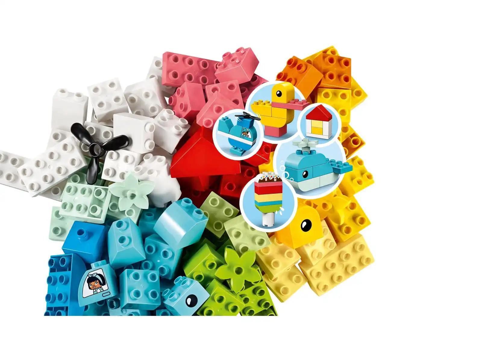 Zdjecie zestawu LEGO 10909 Duplo Pudełko z serduszkiem 2