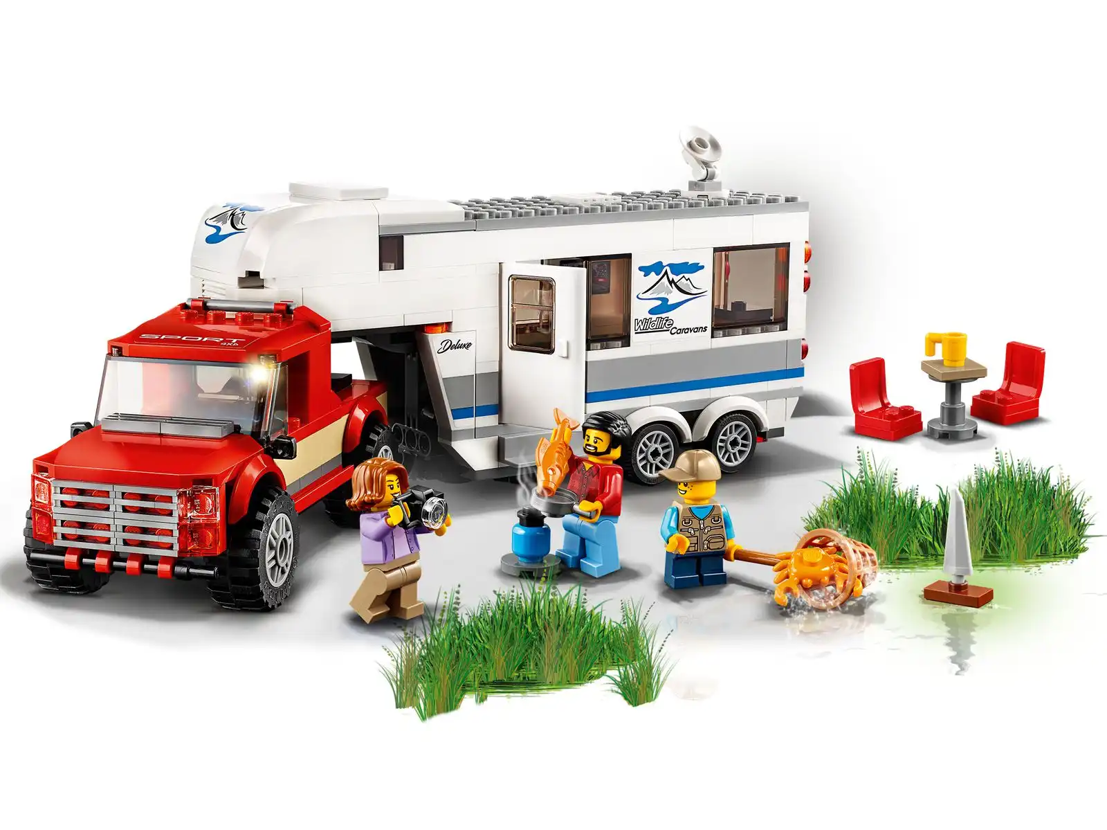 Zdjecie zestawu LEGO 60182 City Pickup z przyczepą 3