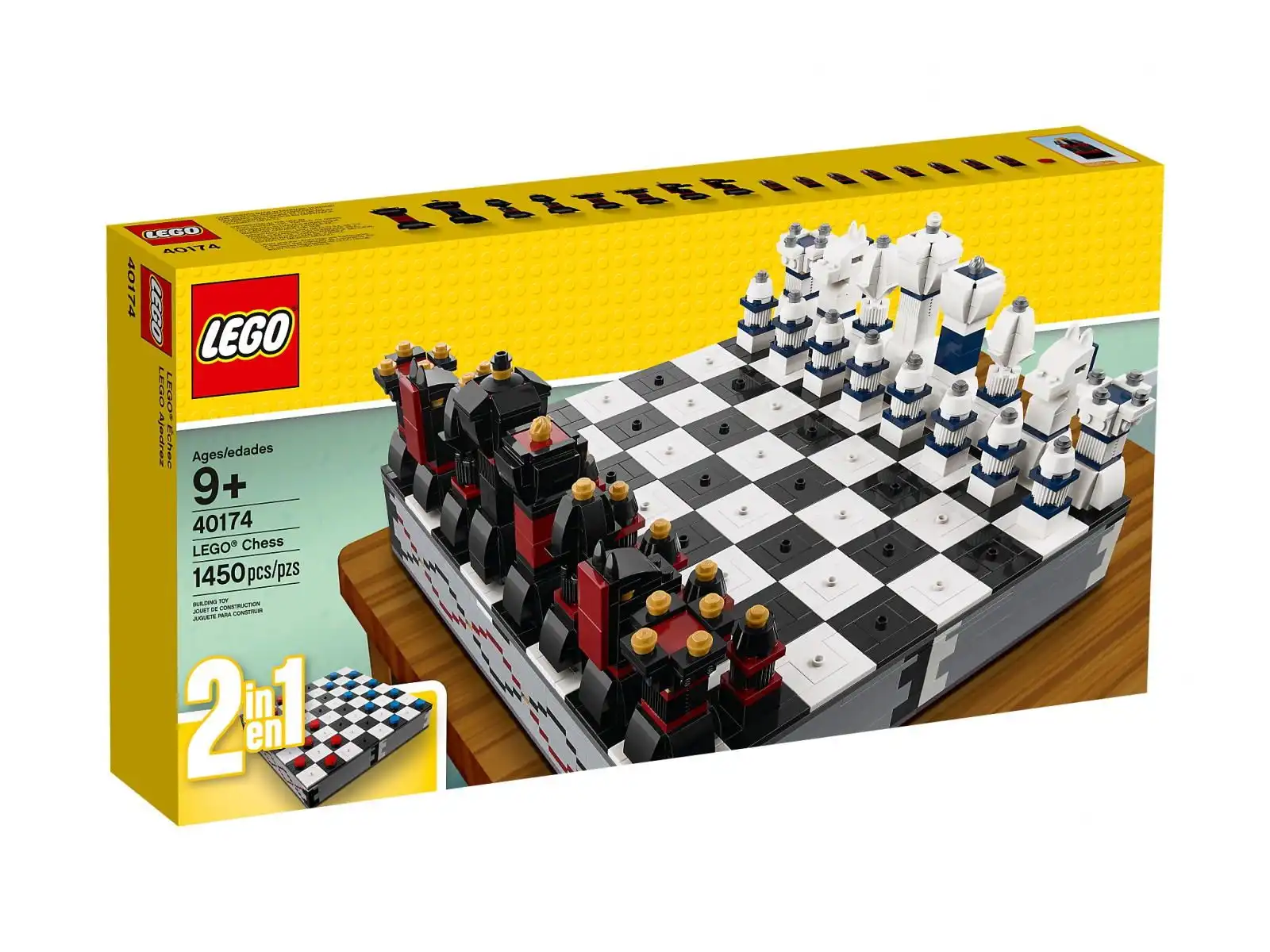 Zdjecie zestawu LEGO 40174  Zestaw szachów z motywem LEGO® 1