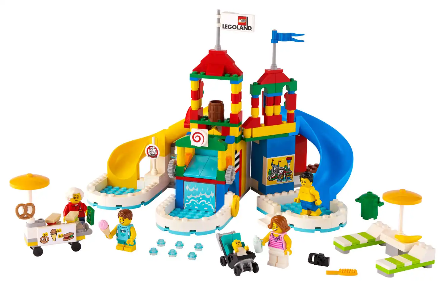Zdjecie zestawu LEGO 40473 Promocyjne Park Wodny w LEGOLANDZIE 1