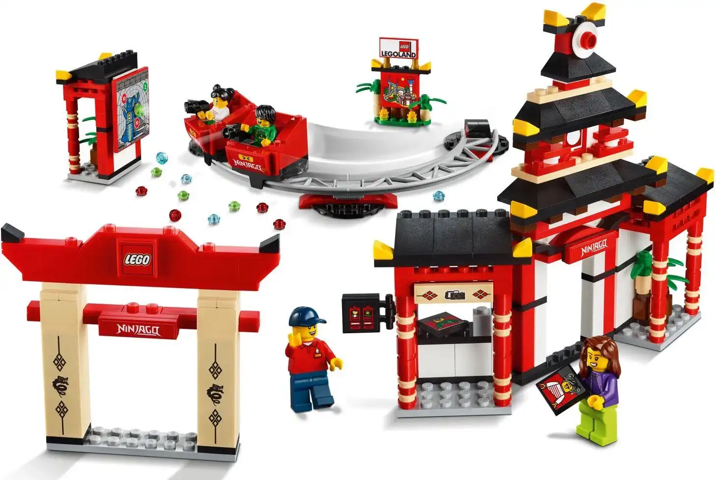 Zdjecie zestawu LEGO 40429 LAND Ninjago World 1