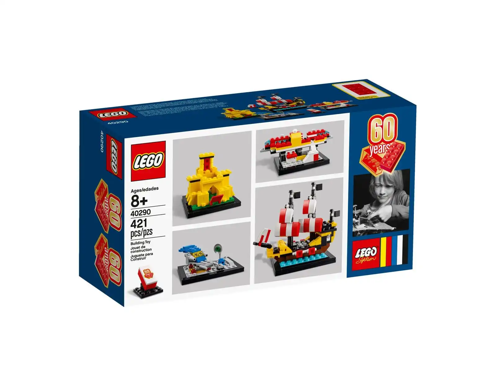 Zdjecie zestawu LEGO 40290  60 lat klocków LEGO 1