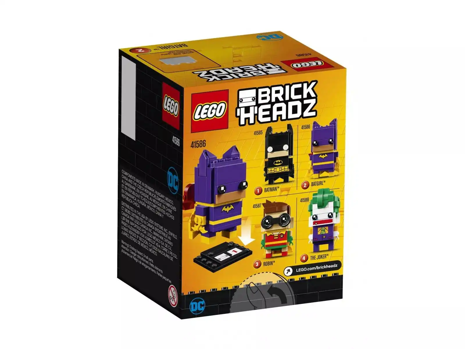 Zdjecie zestawu LEGO 41586 BrickHeadz Batgirl 2