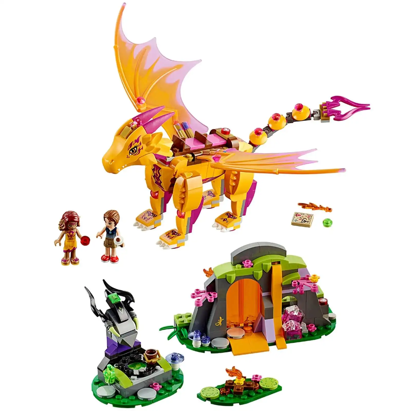 Zdjecie zestawu LEGO 41175 Elves Jaskinia Smoka Ognia 1