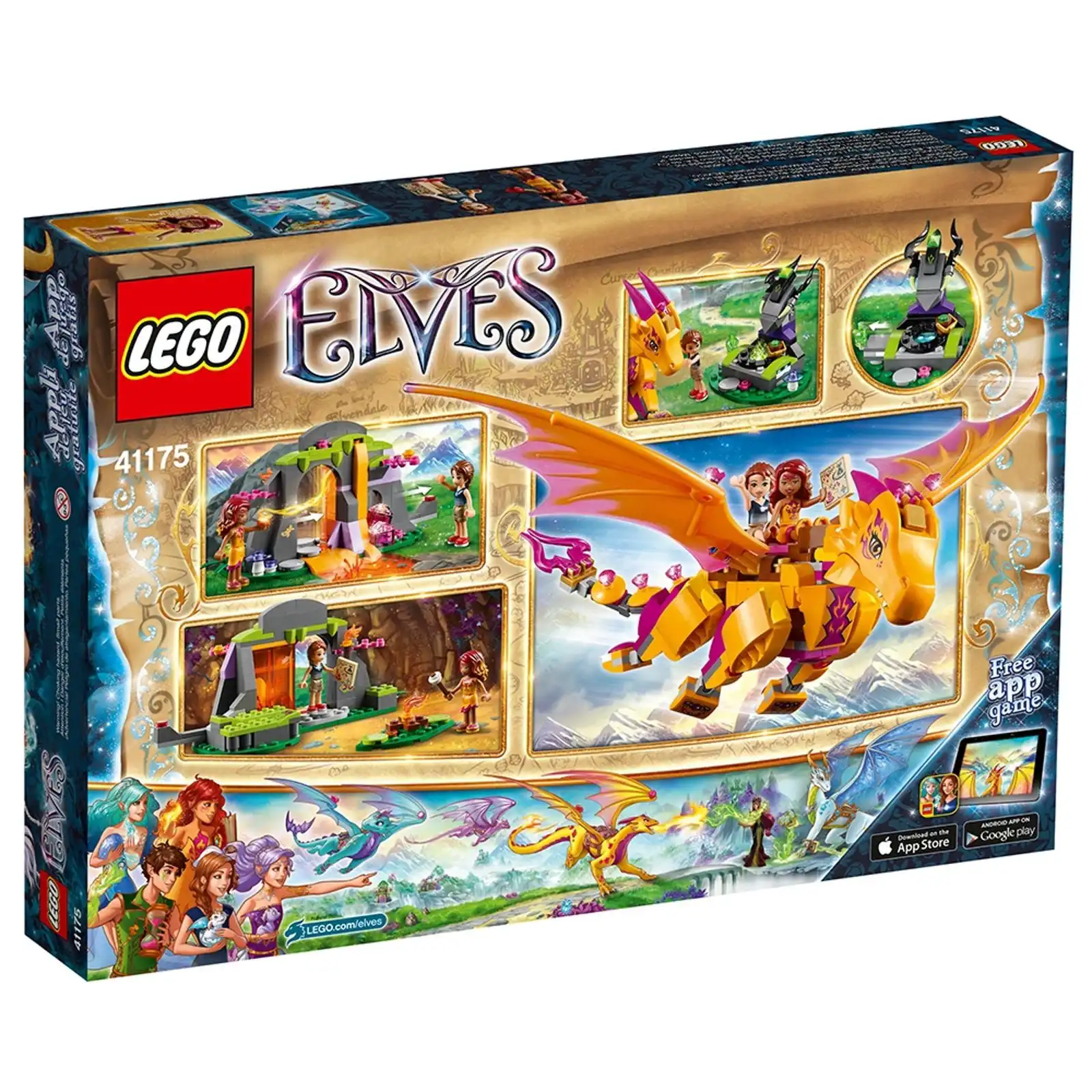 Zdjecie zestawu LEGO 41175 Elves Jaskinia Smoka Ognia 2