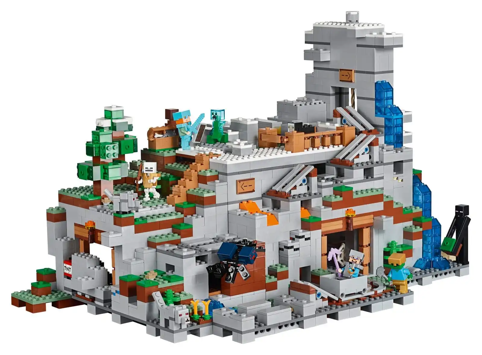 Zdjecie zestawu LEGO 21137 Minecraft Górska jaskinia 3