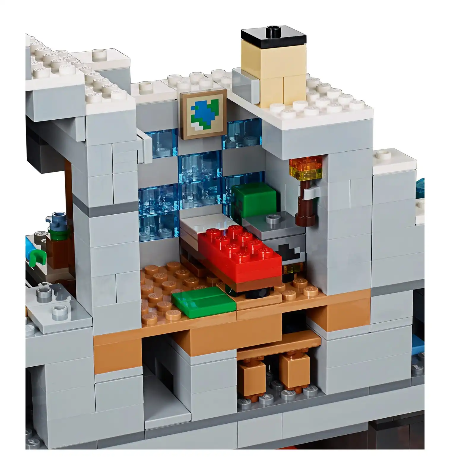 Zdjecie zestawu LEGO 21137 Minecraft Górska jaskinia 4