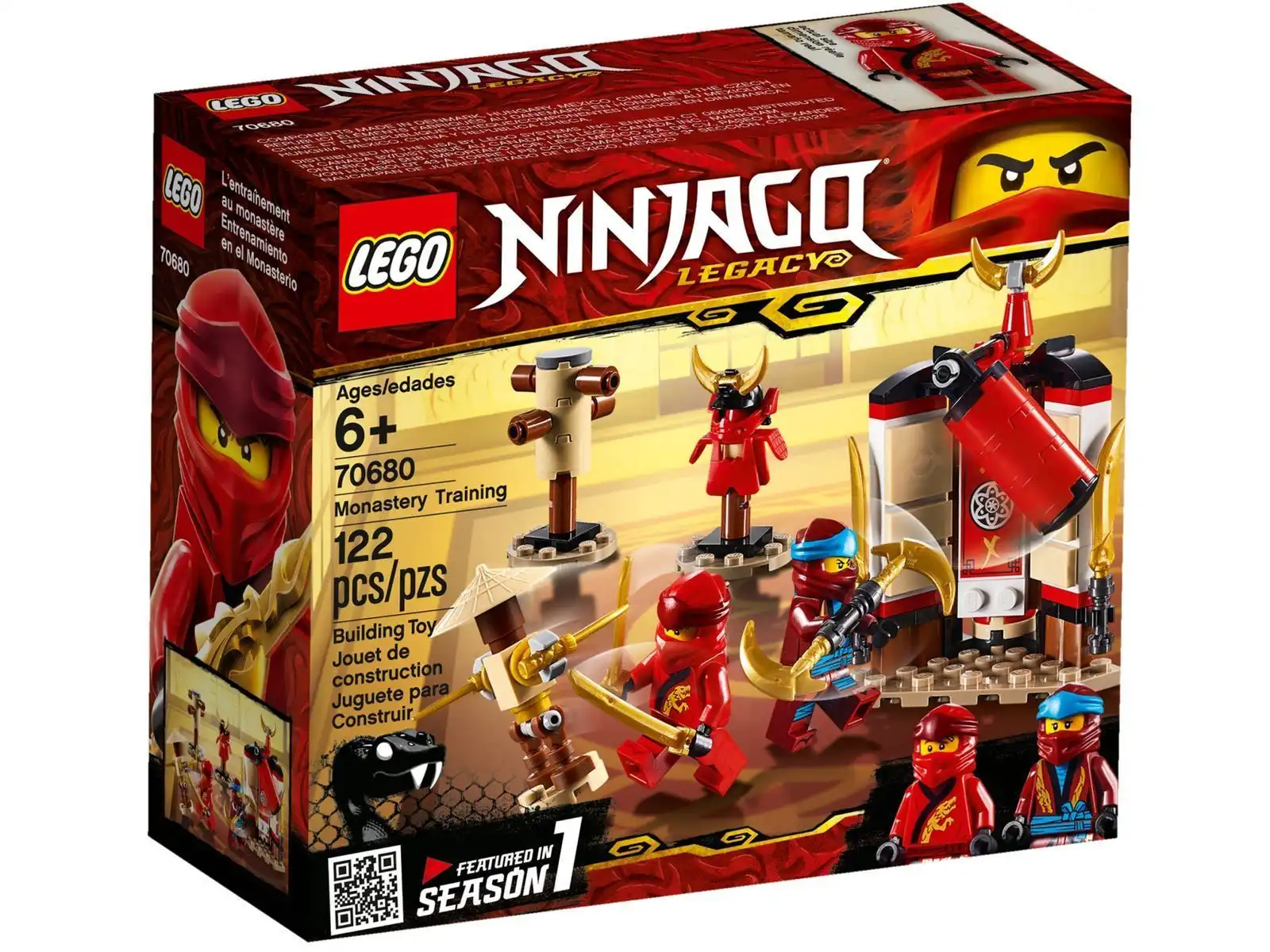 Zdjecie zestawu LEGO 70680 Ninjago Szkolenie w klasztorze 1