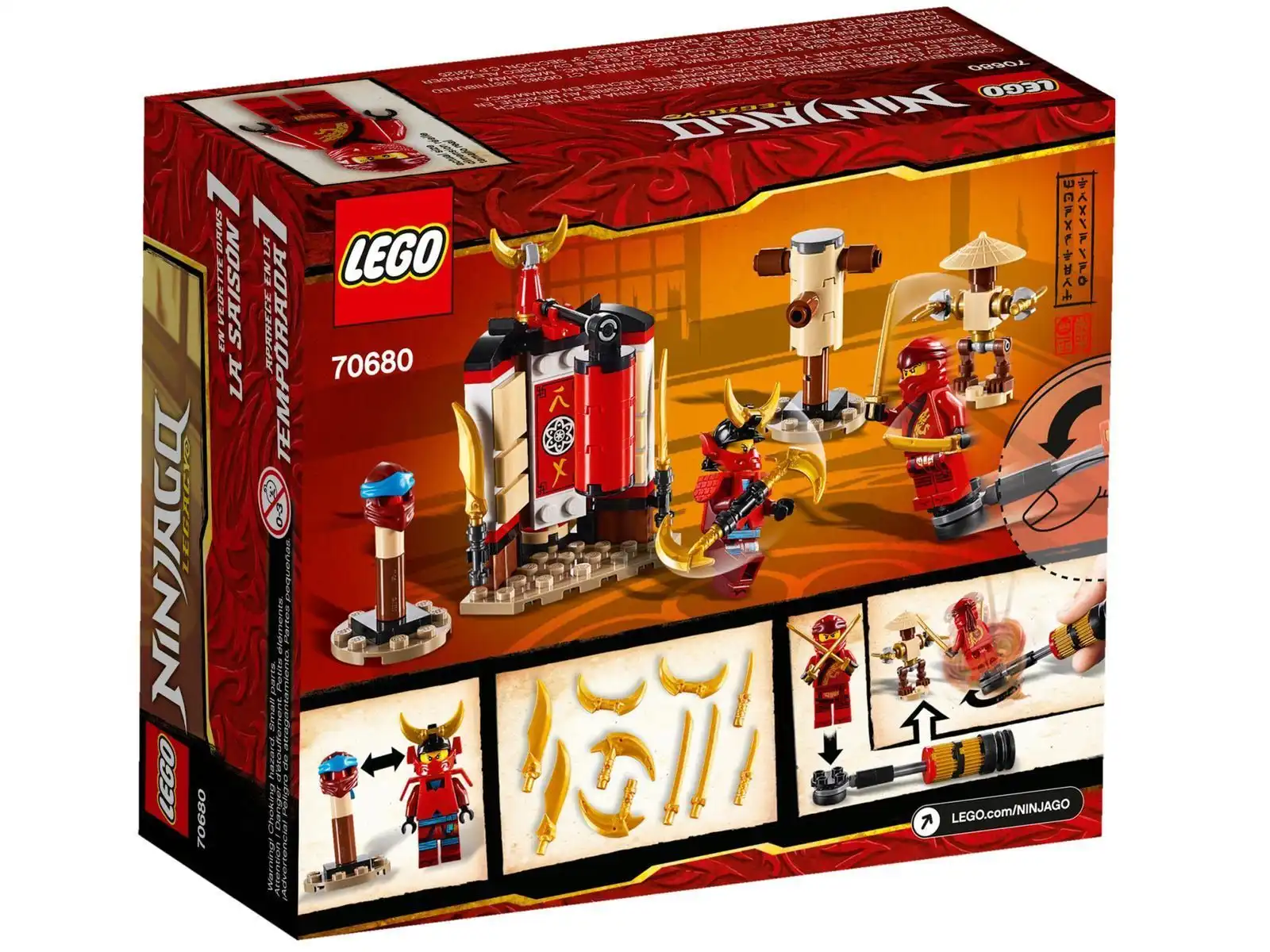 Zdjecie zestawu LEGO 70680 Ninjago Szkolenie w klasztorze 4