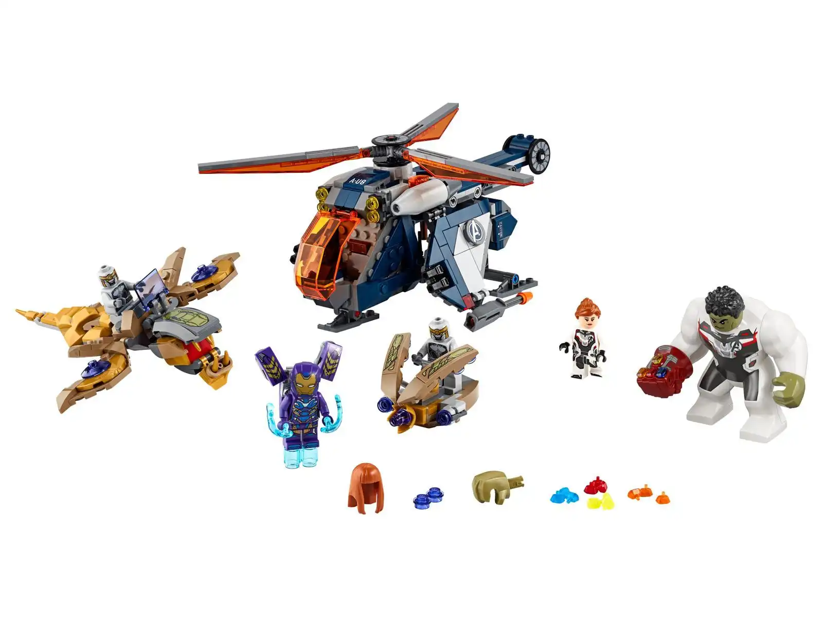Zdjecie zestawu LEGO 76144 Marvel Avengers: Upadek helikoptera Hulka 3