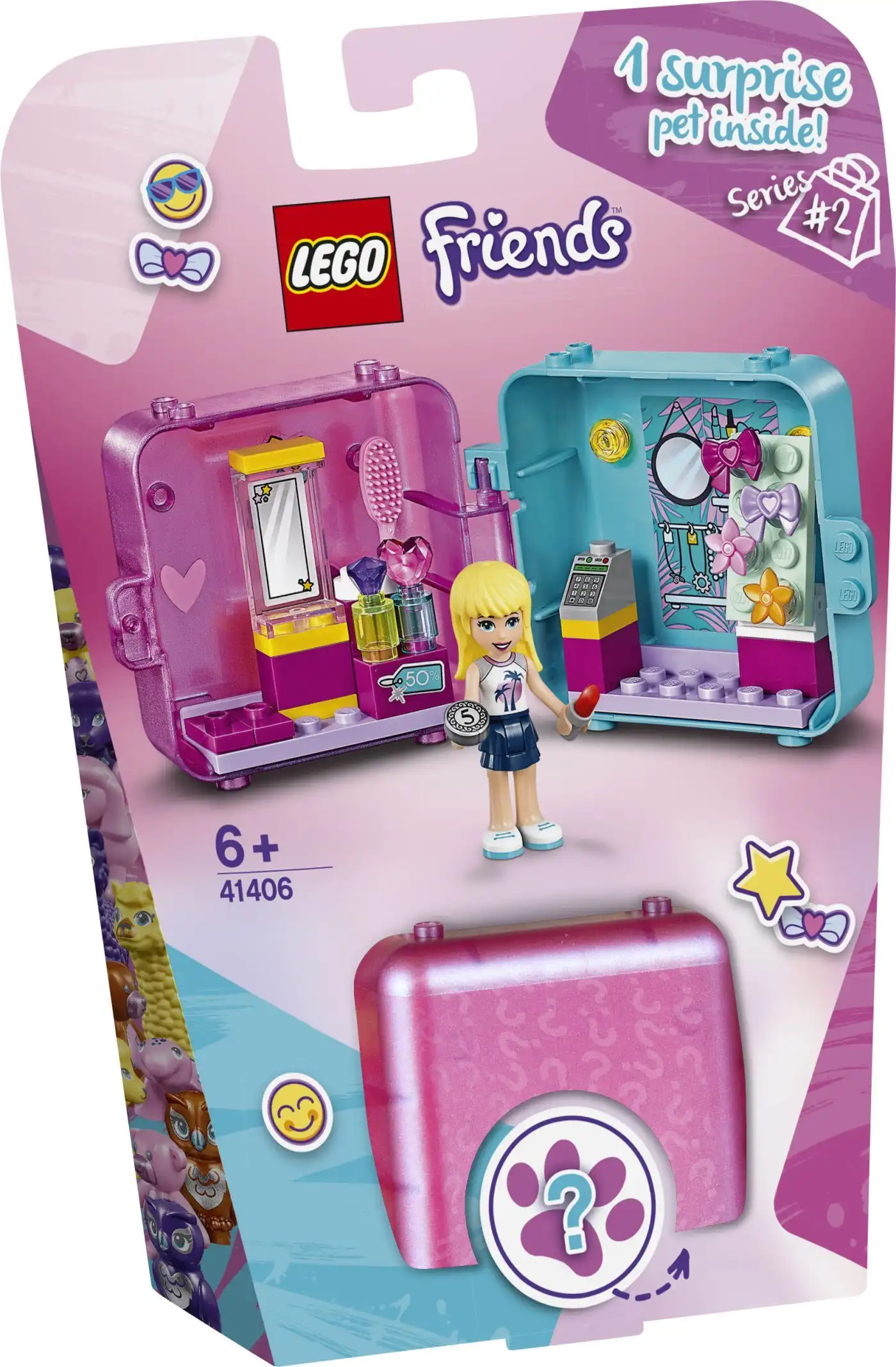 Zdjecie zestawu LEGO 41406 Friends Kostka Stephanie do zabawy w sklep 1