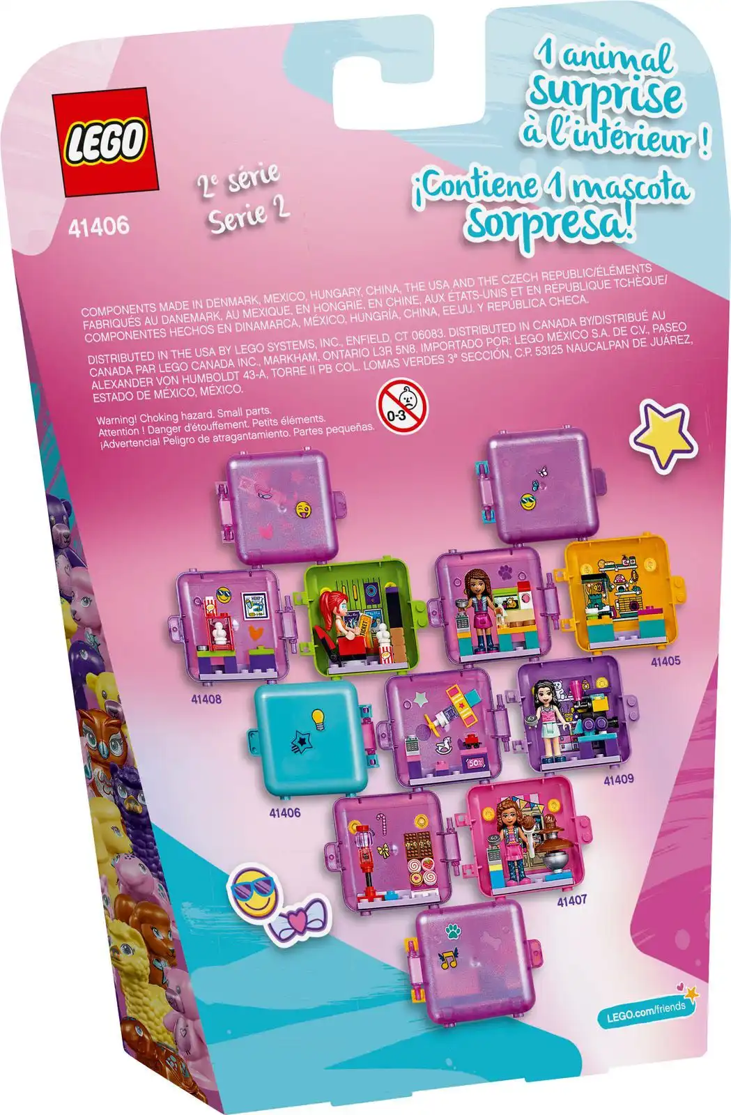 Zdjecie zestawu LEGO 41406 Friends Kostka Stephanie do zabawy w sklep 2