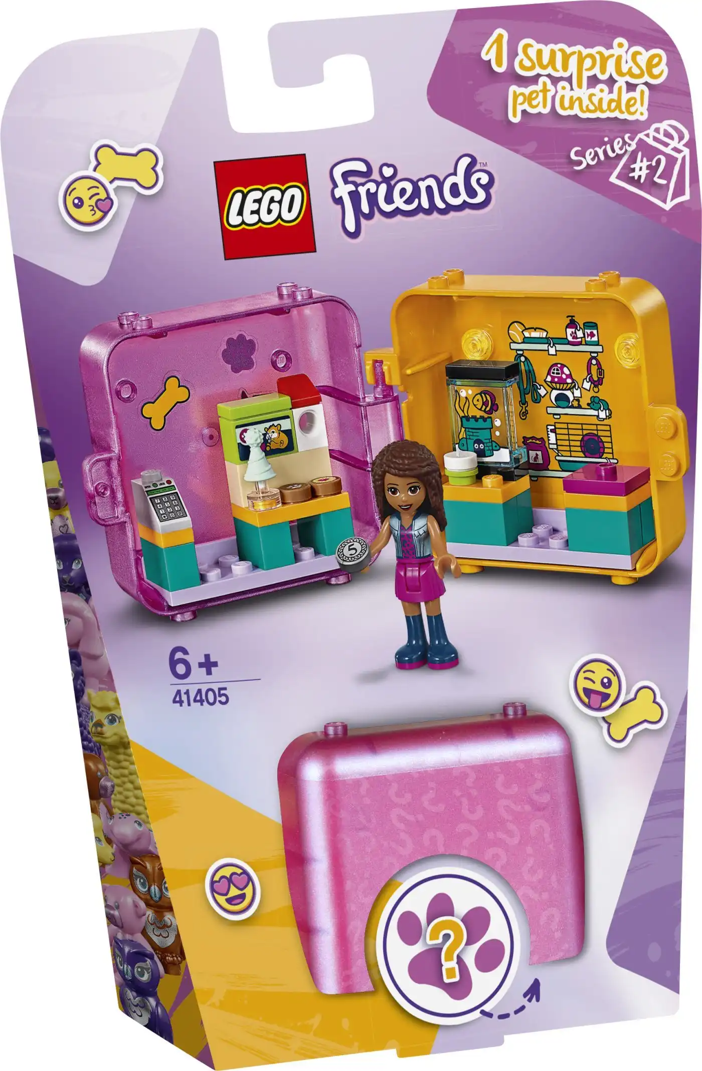 Zdjecie zestawu LEGO 41405 Friends Kostka Andrei do zabawy w sklep 1