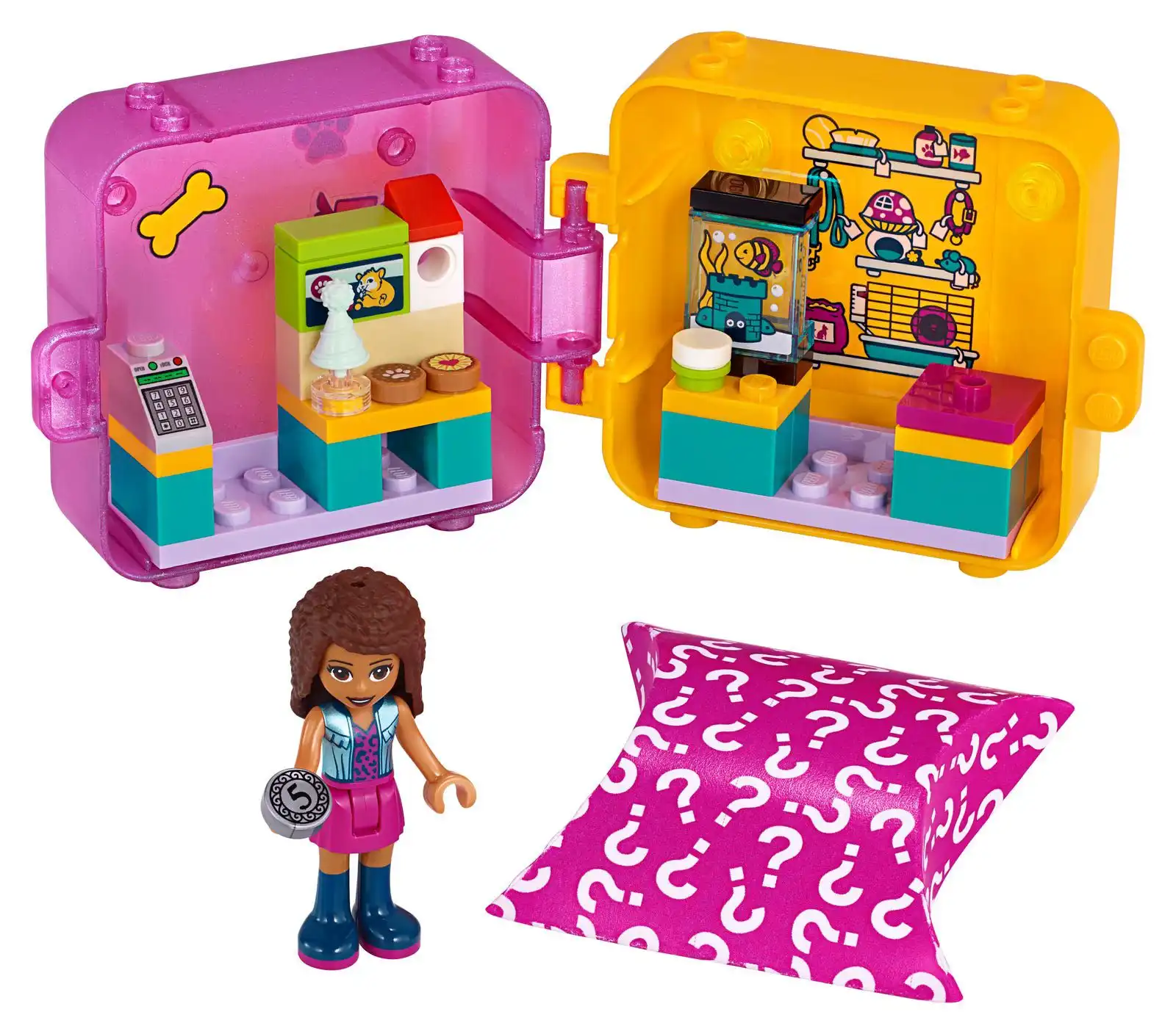 Zdjecie zestawu LEGO 41405 Friends Kostka Andrei do zabawy w sklep 1