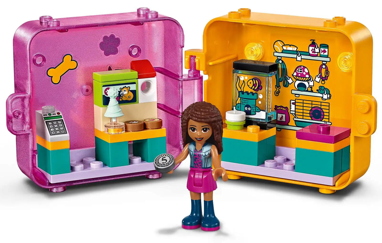 Zdjecie zestawu LEGO 41405 Friends Kostka Andrei do zabawy w sklep 2