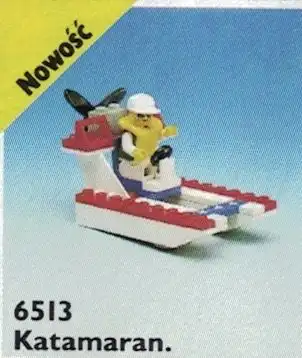 Zdjecie zestawu LEGO 6513 Town Katamaran 1