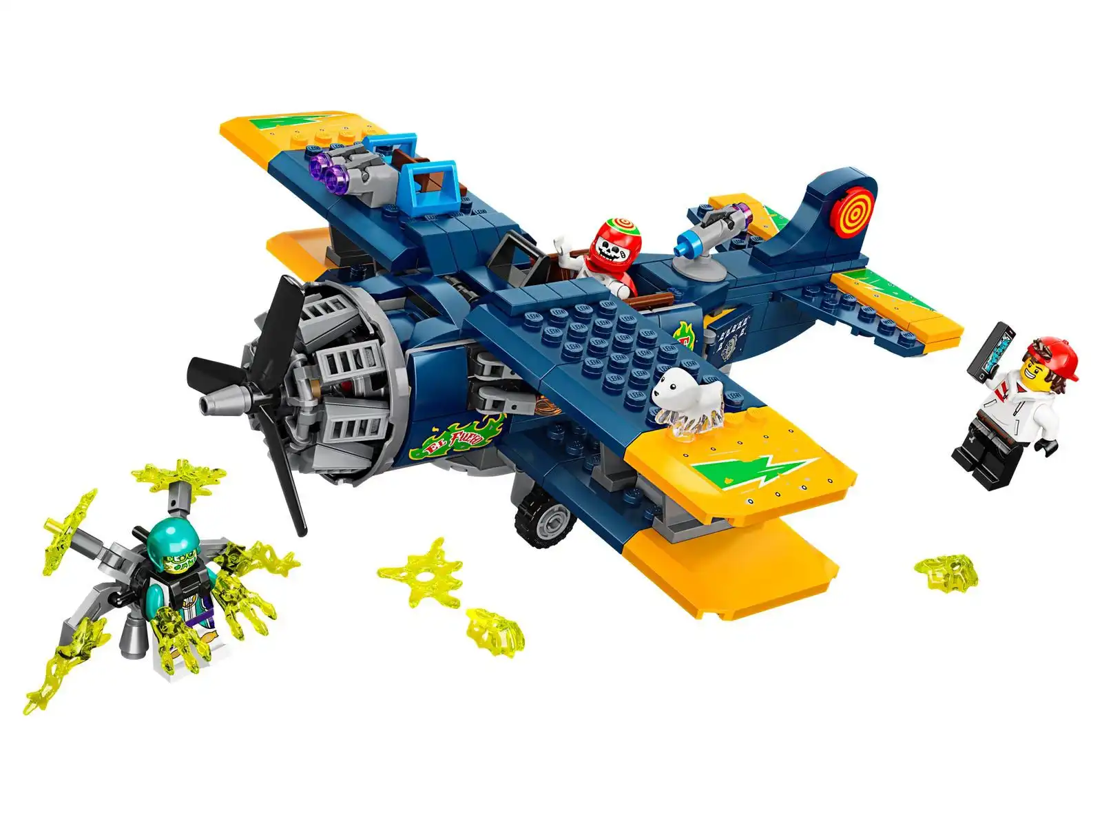Zdjecie zestawu LEGO 70429 Hidden Side Samolot kaskaderski El Fuego 1