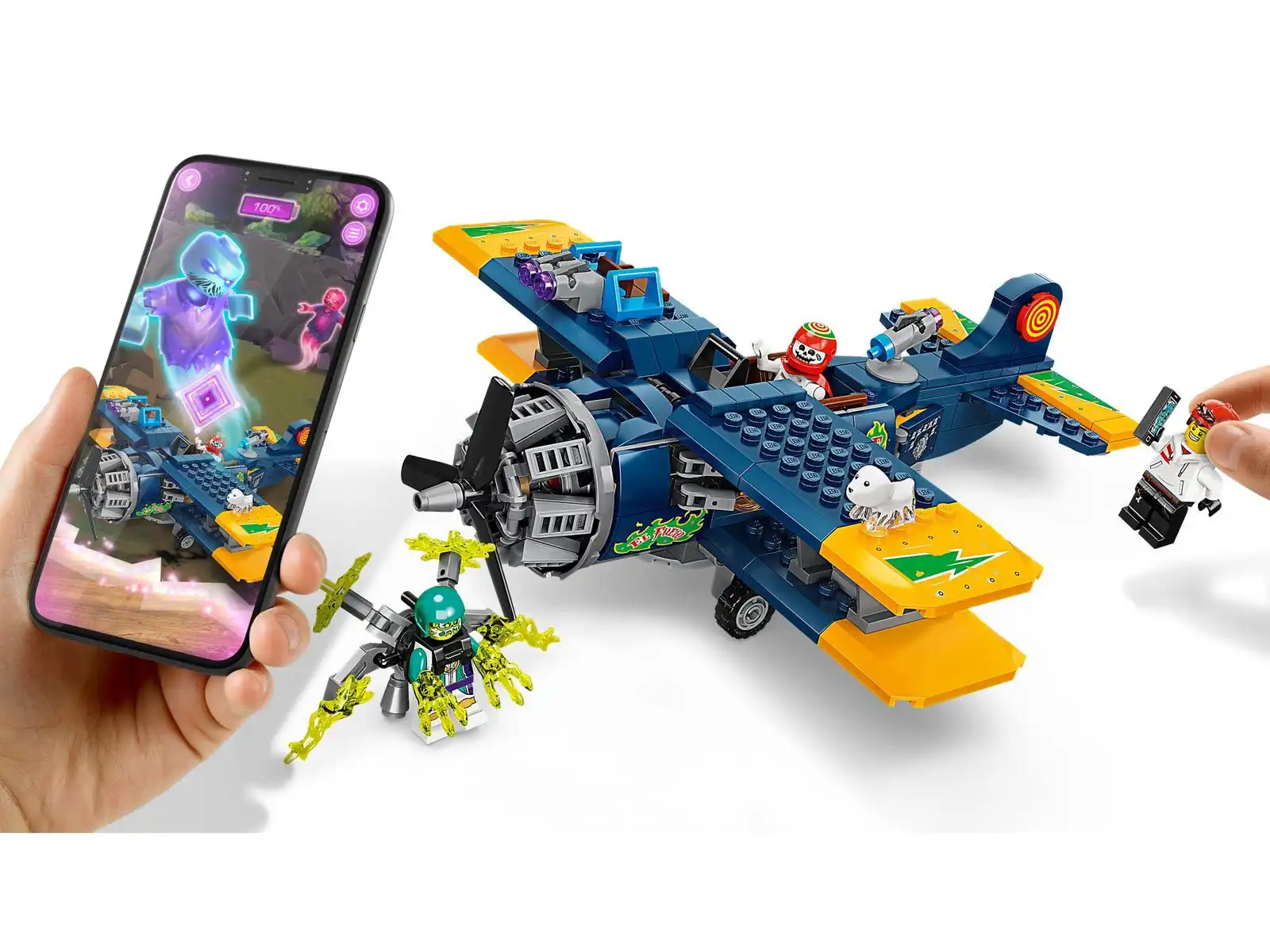 Zdjecie zestawu LEGO 70429 Hidden Side Samolot kaskaderski El Fuego 2