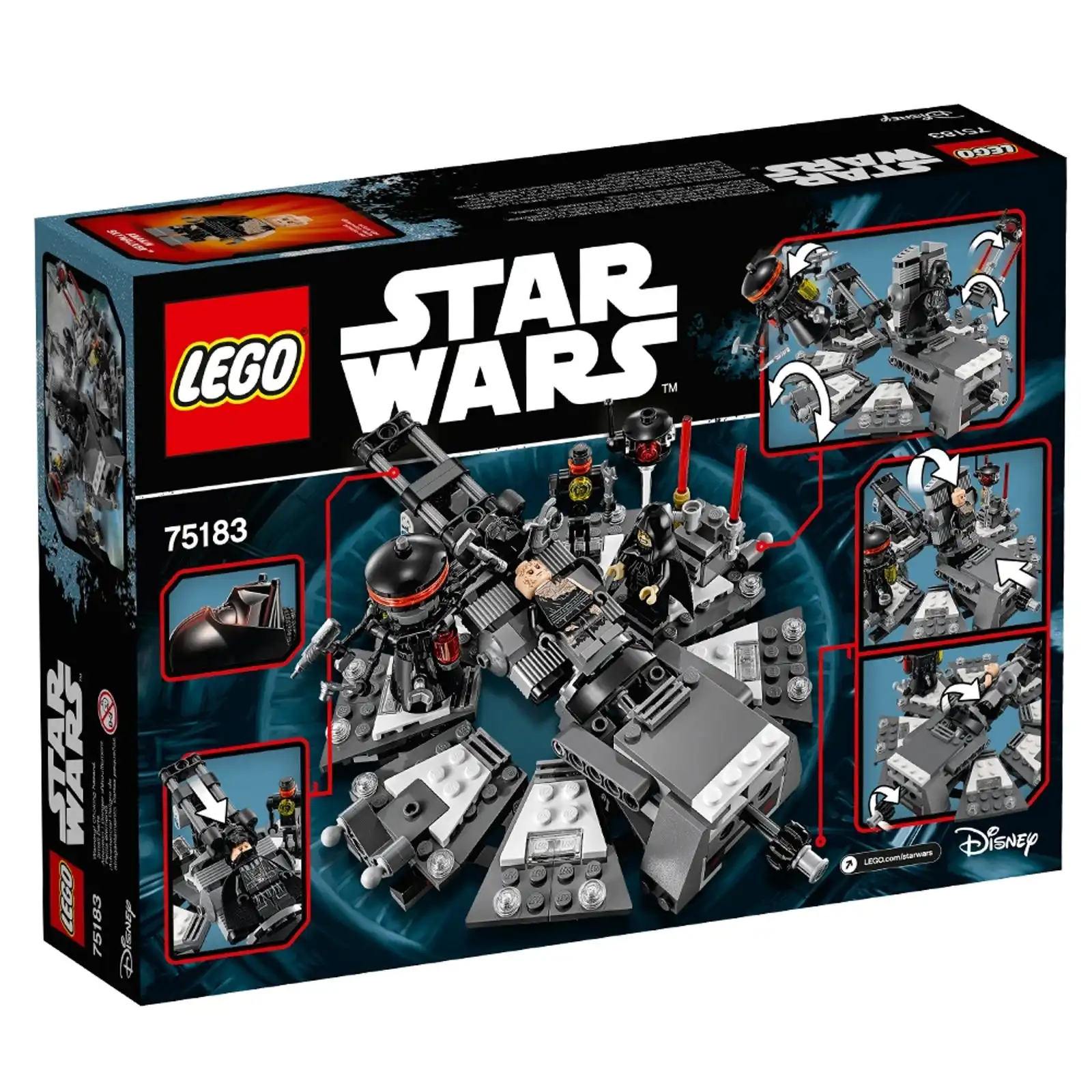 Zdjecie zestawu LEGO 75183 Star Wars Transformacja Dartha Vadera™ 2
