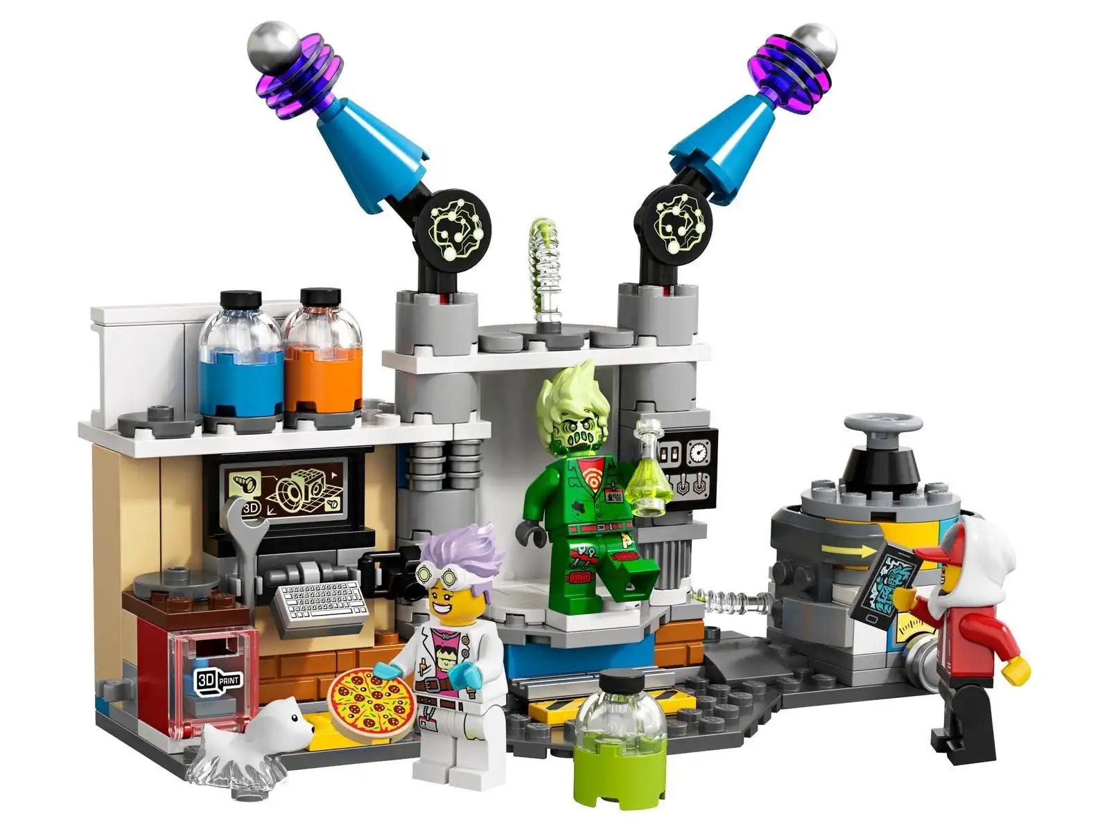 Zdjecie zestawu LEGO 70418 Hidden Side Laboratorium duchów J.B. 3