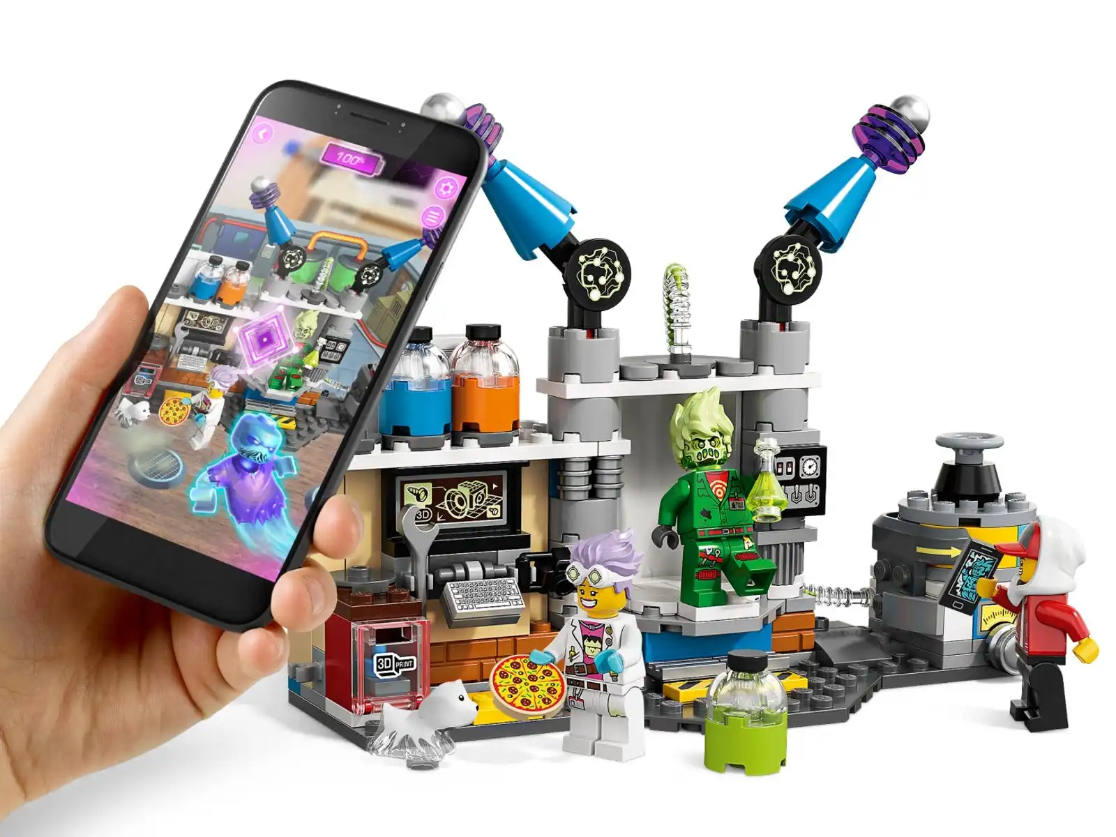 Zdjecie zestawu LEGO 70418 Hidden Side Laboratorium duchów J.B. 4