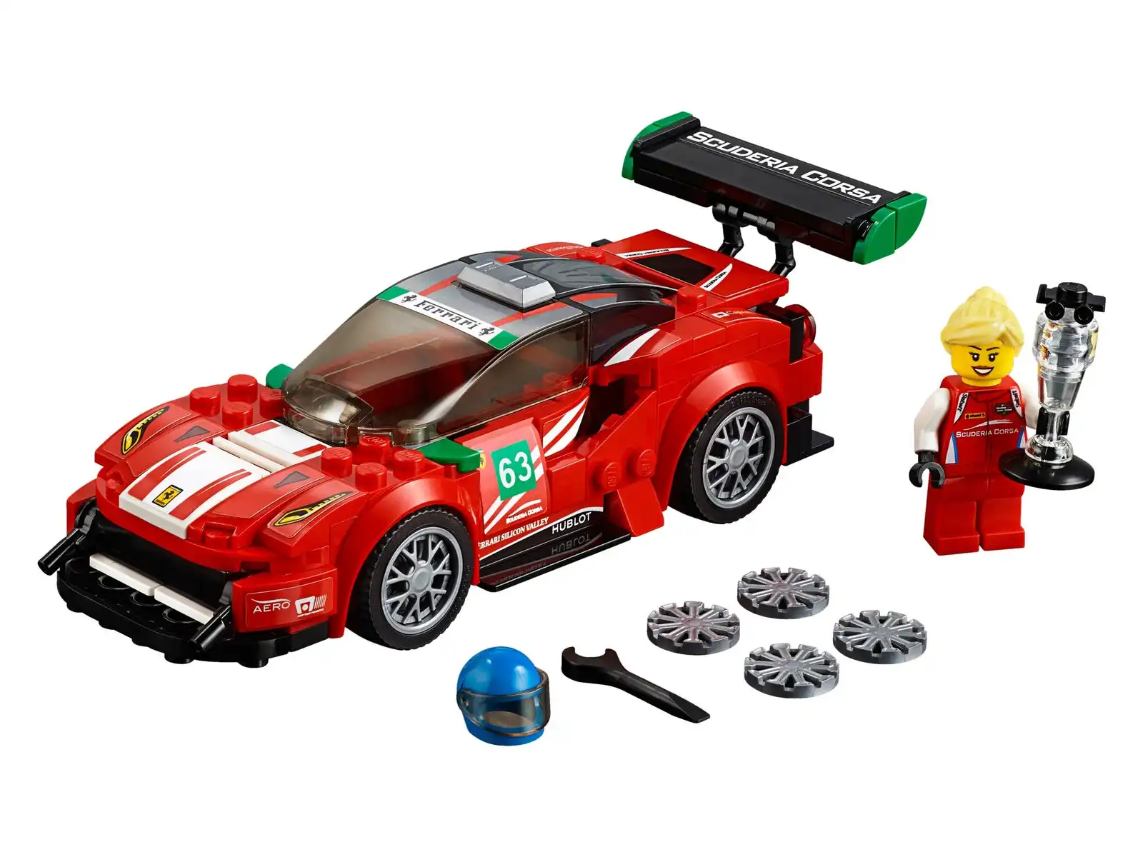 Zdjecie zestawu LEGO 75886 Speed Champions Ferrari 488 GT3 „Scuderia Corsa” 1