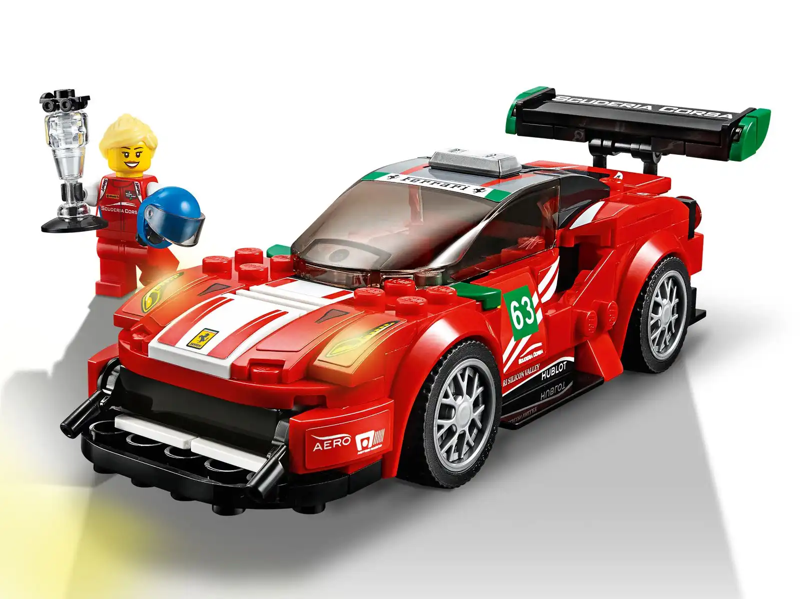 Zdjecie zestawu LEGO 75886 Speed Champions Ferrari 488 GT3 „Scuderia Corsa” 3