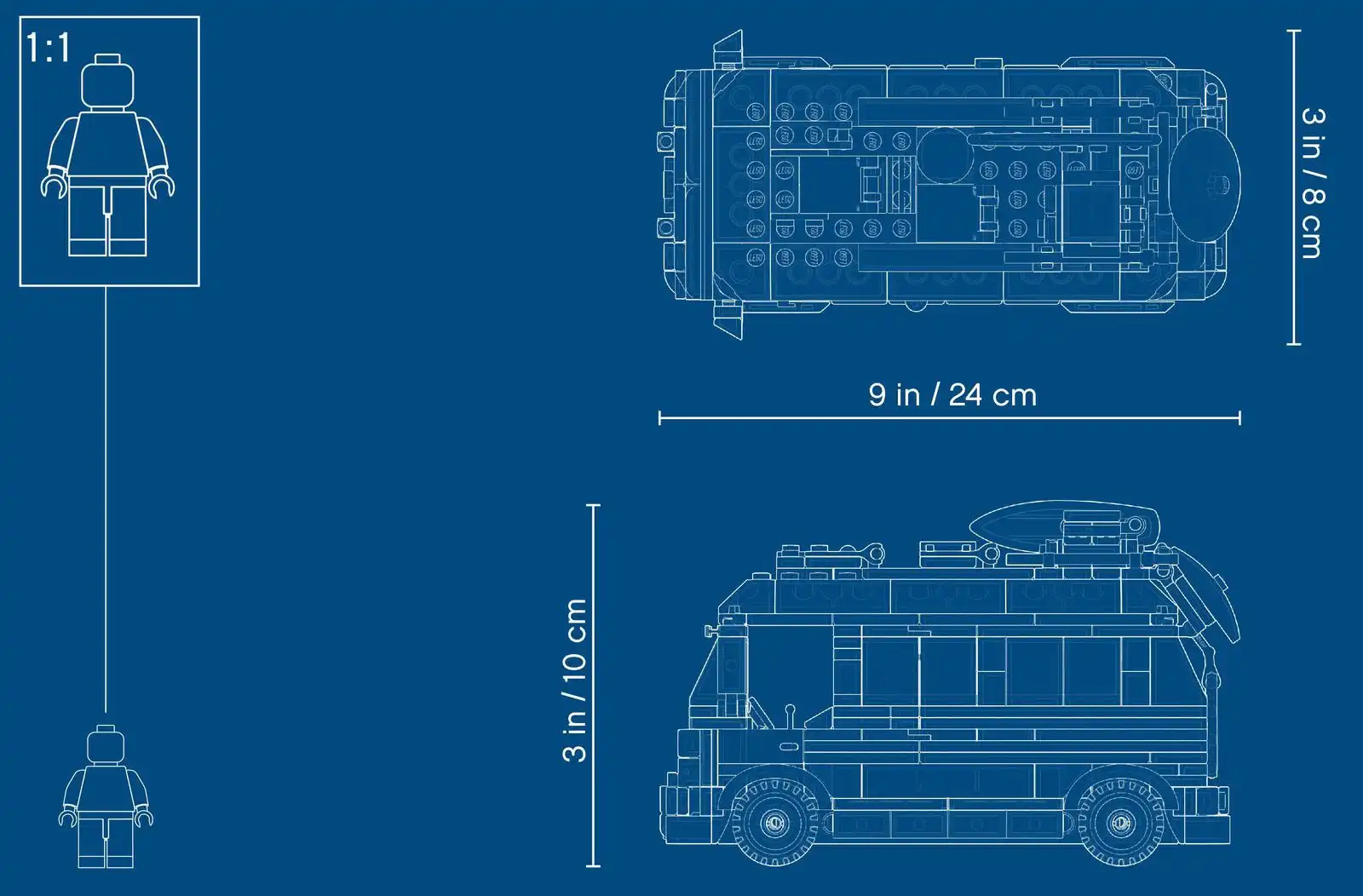 Zdjecie zestawu LEGO 31079 Creator 3 w 1 Van surferów 1