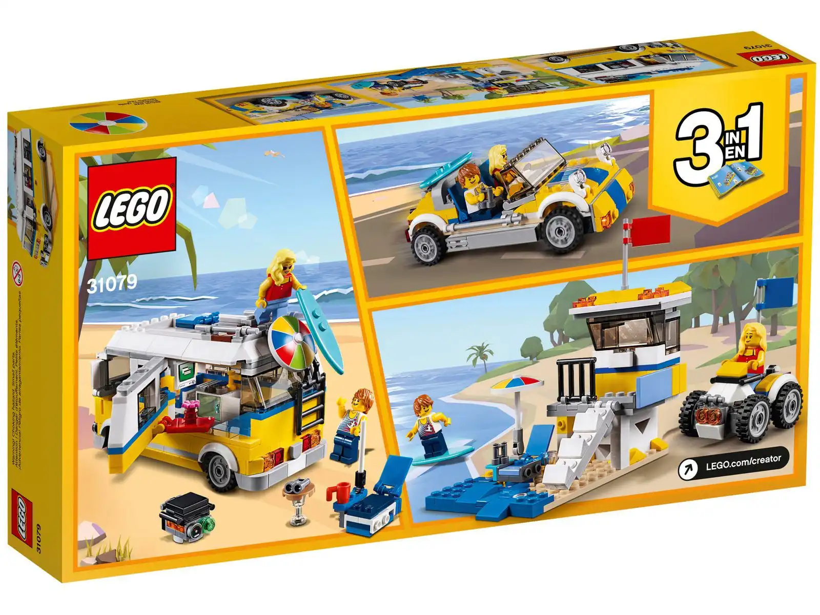 Zdjecie zestawu LEGO 31079 Creator 3 w 1 Van surferów 3
