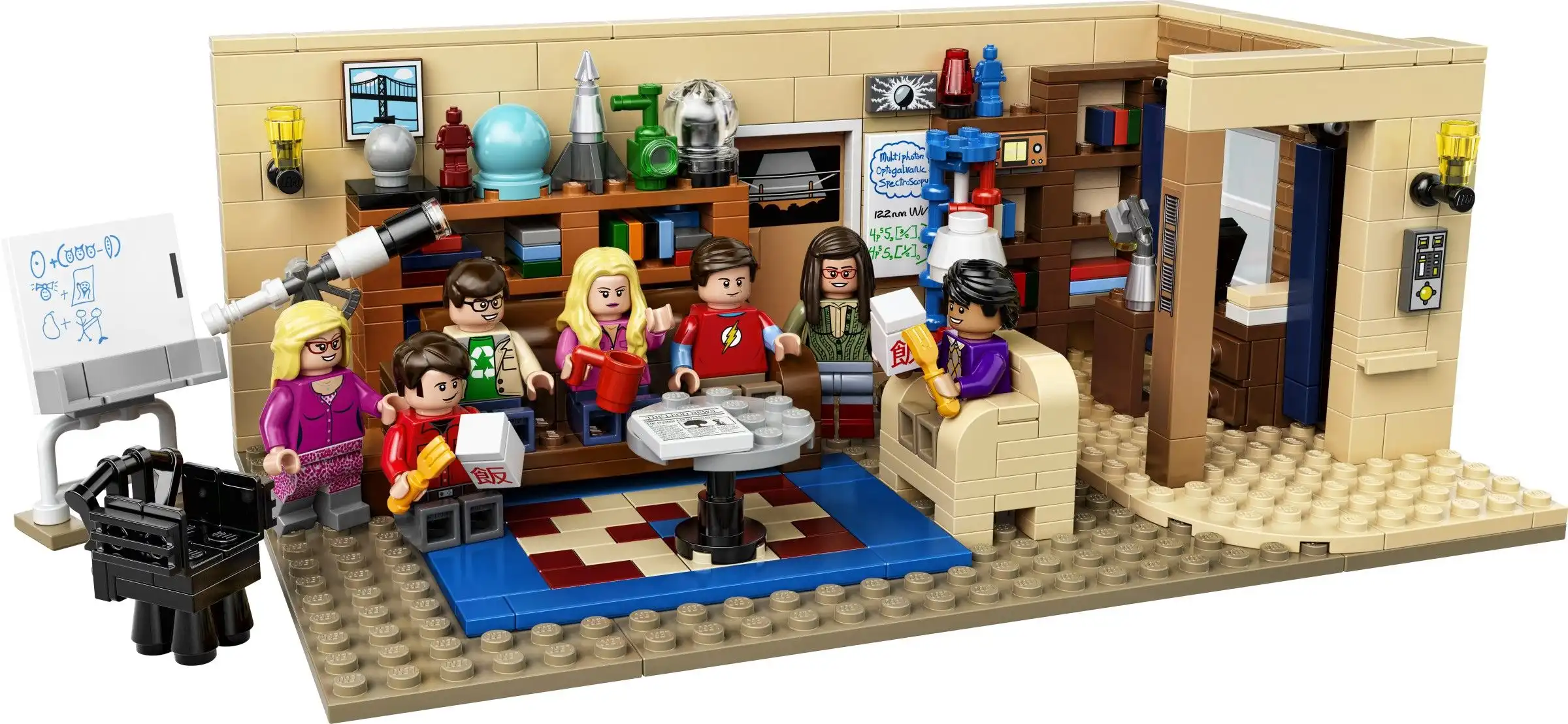 Zdjecie zestawu LEGO 21302 Ideas „Teoria wielkiego podrywu” 1