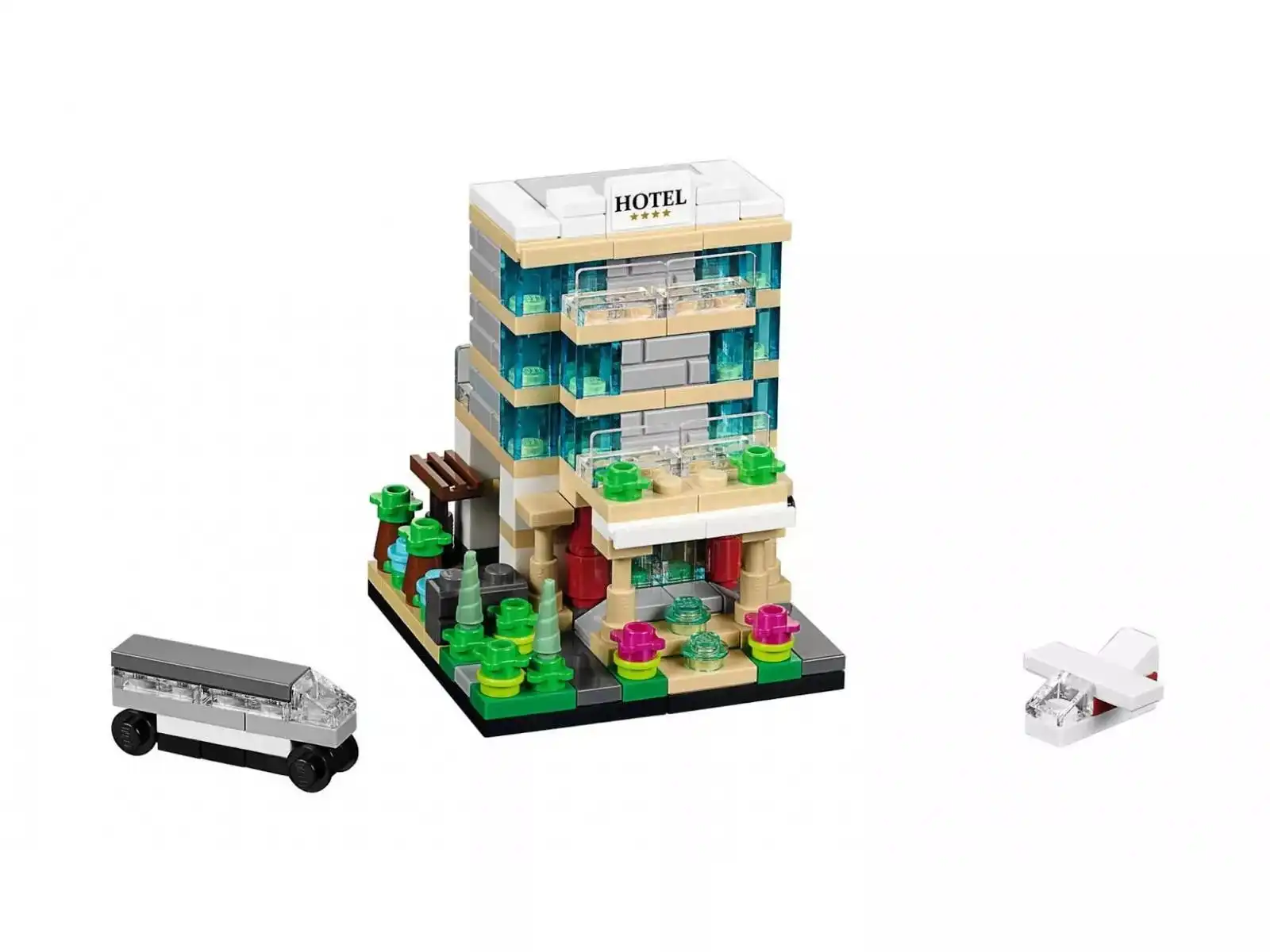Zdjecie zestawu LEGO 40141 Promocyjne Bricktober Hotel 1