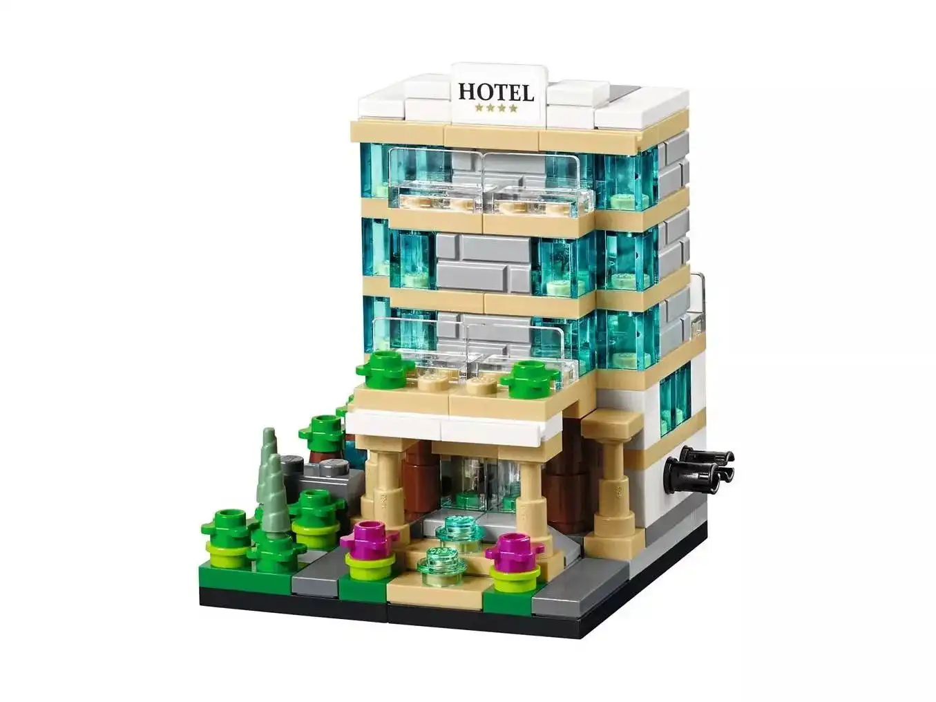 Zdjecie zestawu LEGO 40141 Promocyjne Bricktober Hotel 2