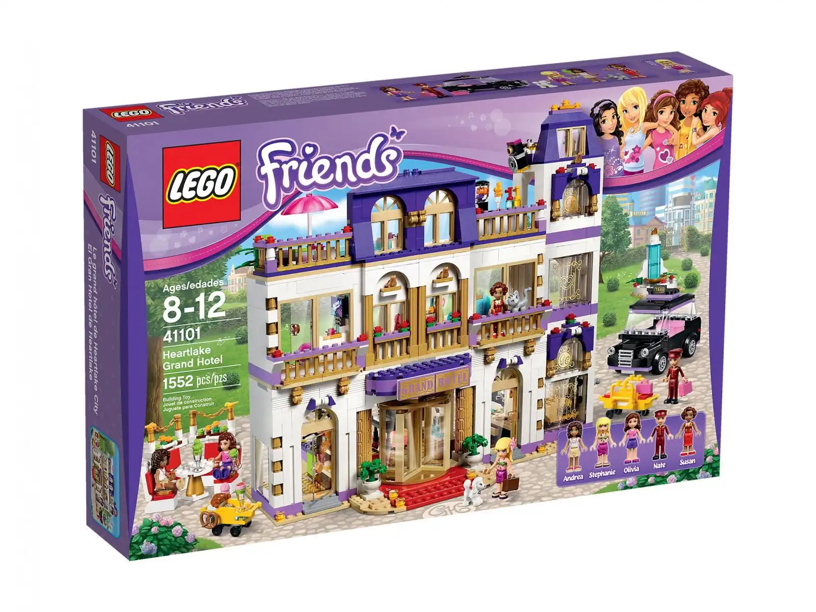 Zdjecie zestawu LEGO 41101 Friends Grand Hotel w Heartlake 1