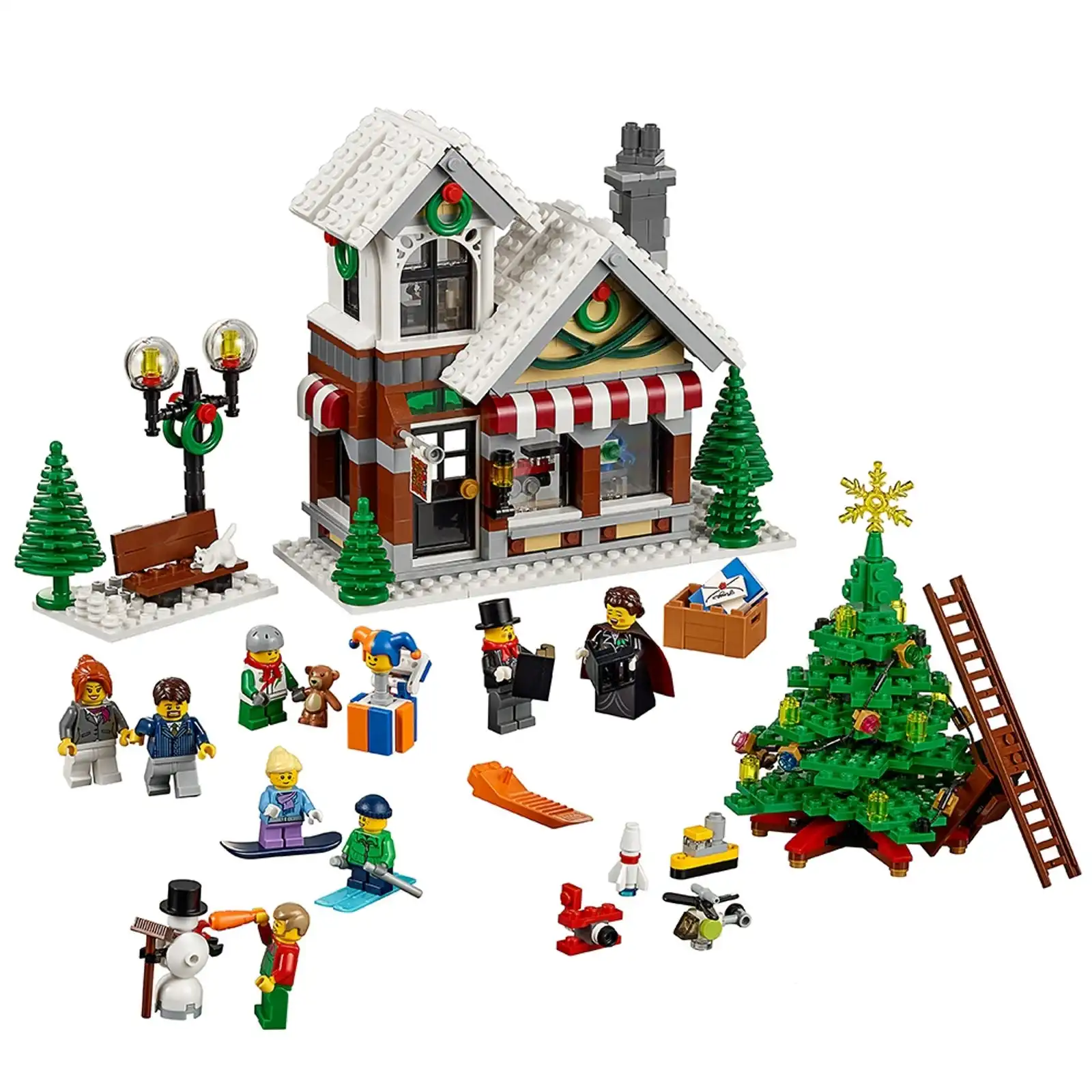 Zdjecie zestawu LEGO 10249 Creator Expert Zimowy sklep z zabawkami 1