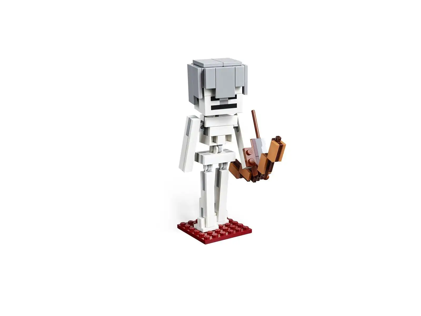 Zdjecie zestawu LEGO 21150 Minecraft Szkielet z kostką magmy 3