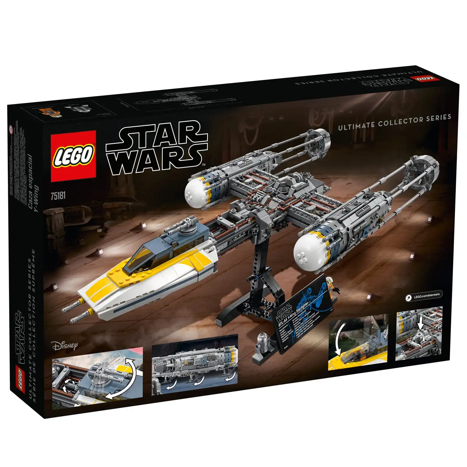 Zdjecie zestawu LEGO 75181 Star Wars Y-wing Starfighter 2