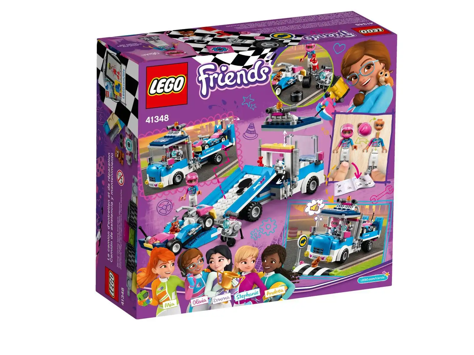 Zdjecie zestawu LEGO 41348 Friends Furgonetka usługowa 2