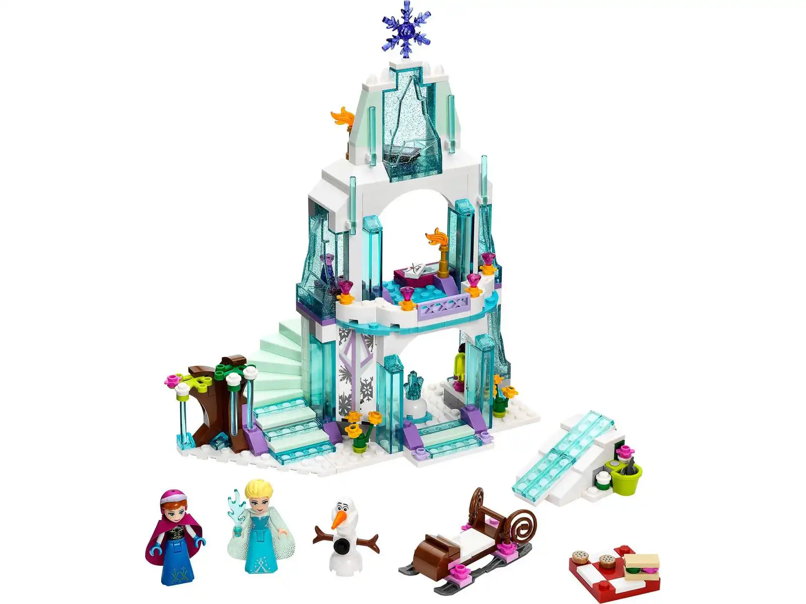 Zdjecie zestawu LEGO 41062  Błyszczący lodowy zamek Elzy 1