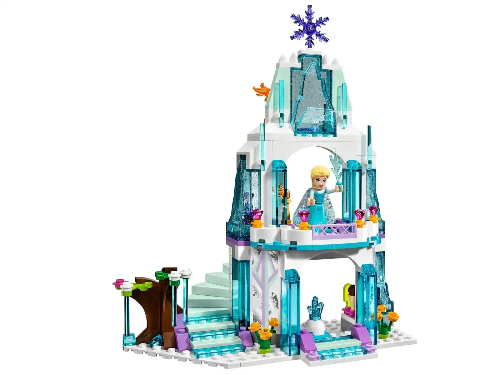 Zdjecie zestawu LEGO 41062  Błyszczący lodowy zamek Elzy 2