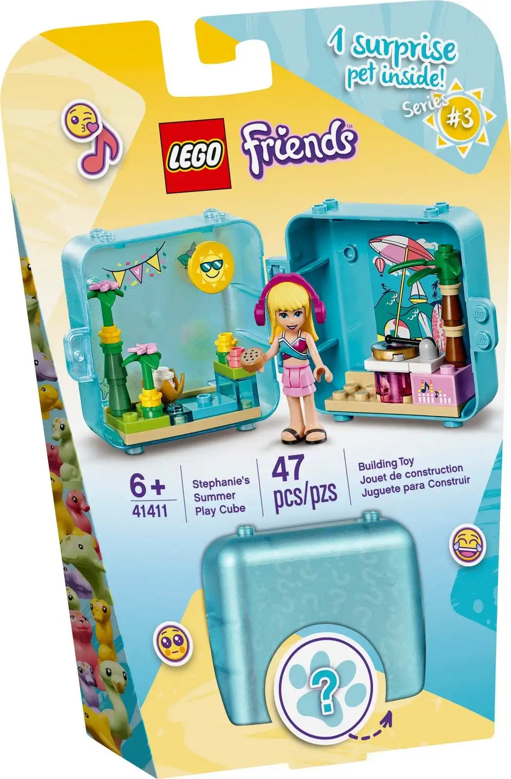 Zdjecie zestawu LEGO 41411 Friends Letnia kostka do zabawy Stephanie 1