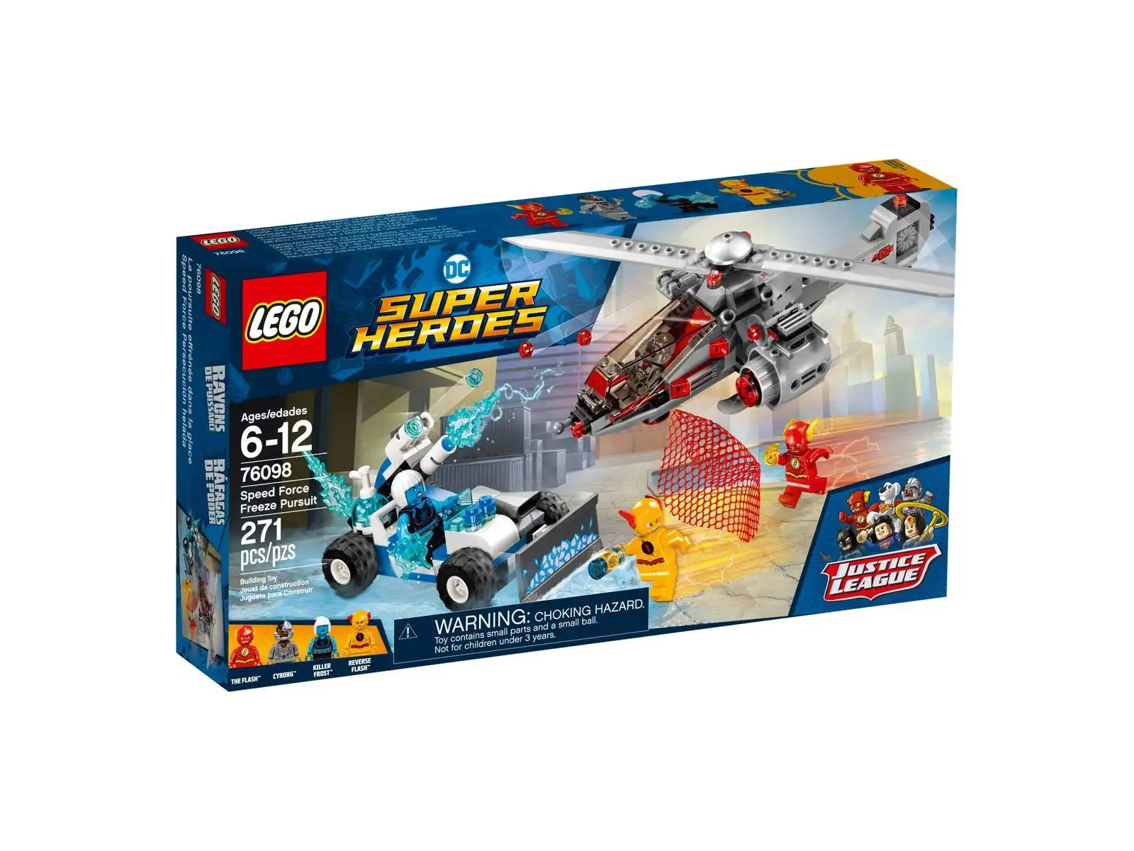 Zdjecie zestawu LEGO 76098 DC Comics Super Heroes Lodowy superwyścig 1