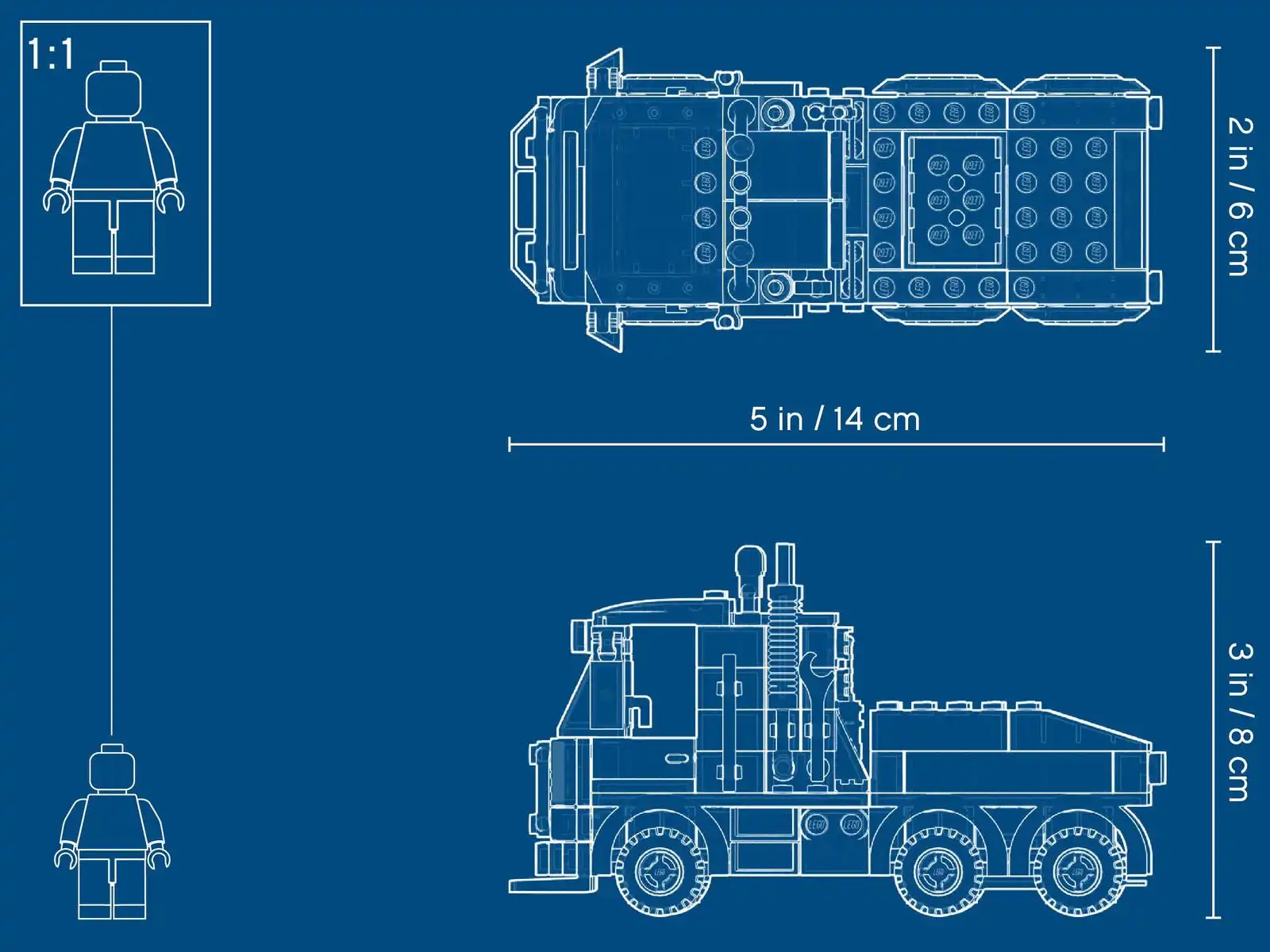 Zdjecie zestawu LEGO 60183 City Transporter ciężkich ładunków 3