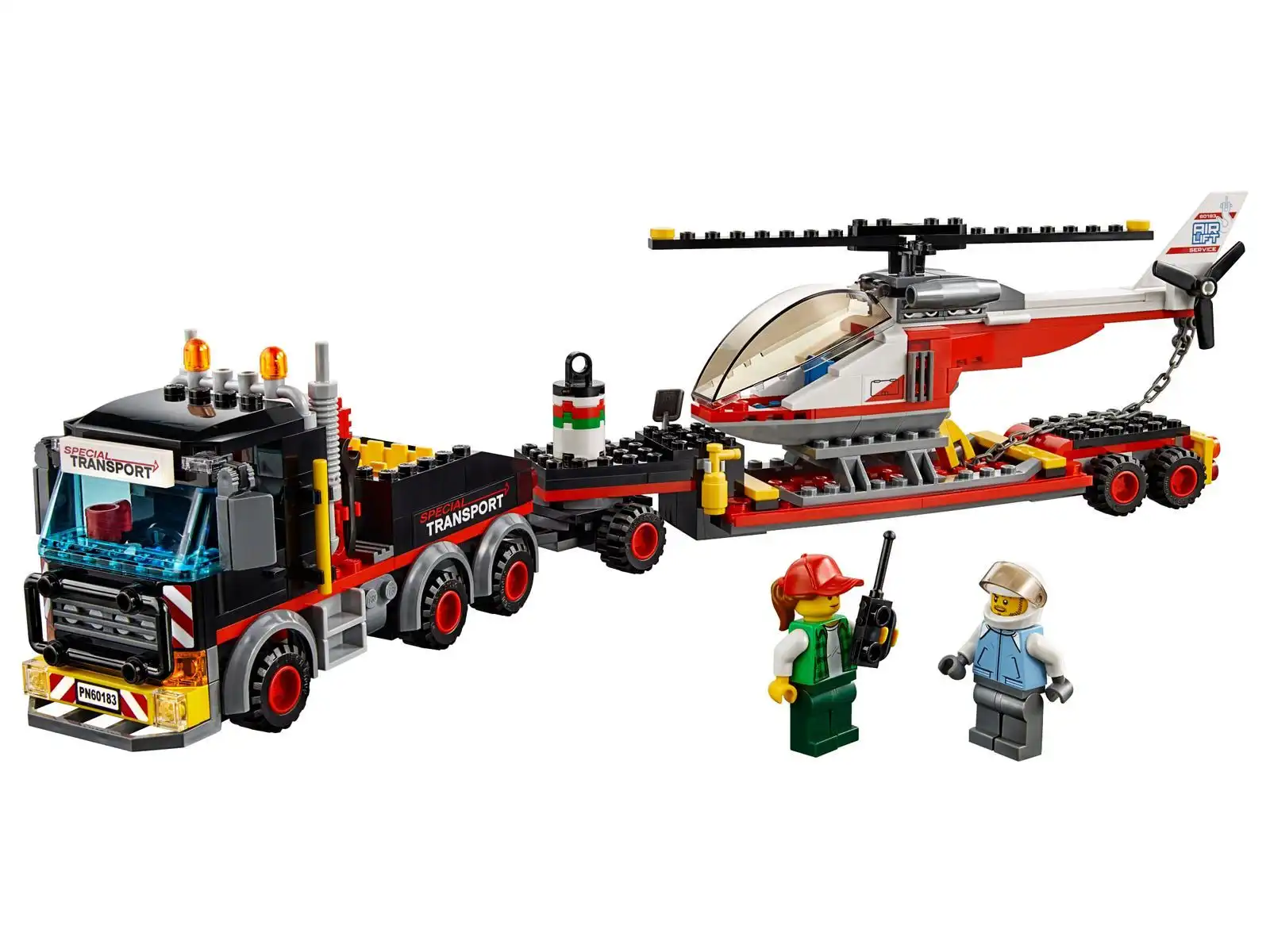 Zdjecie zestawu LEGO 60183 City Transporter ciężkich ładunków 4