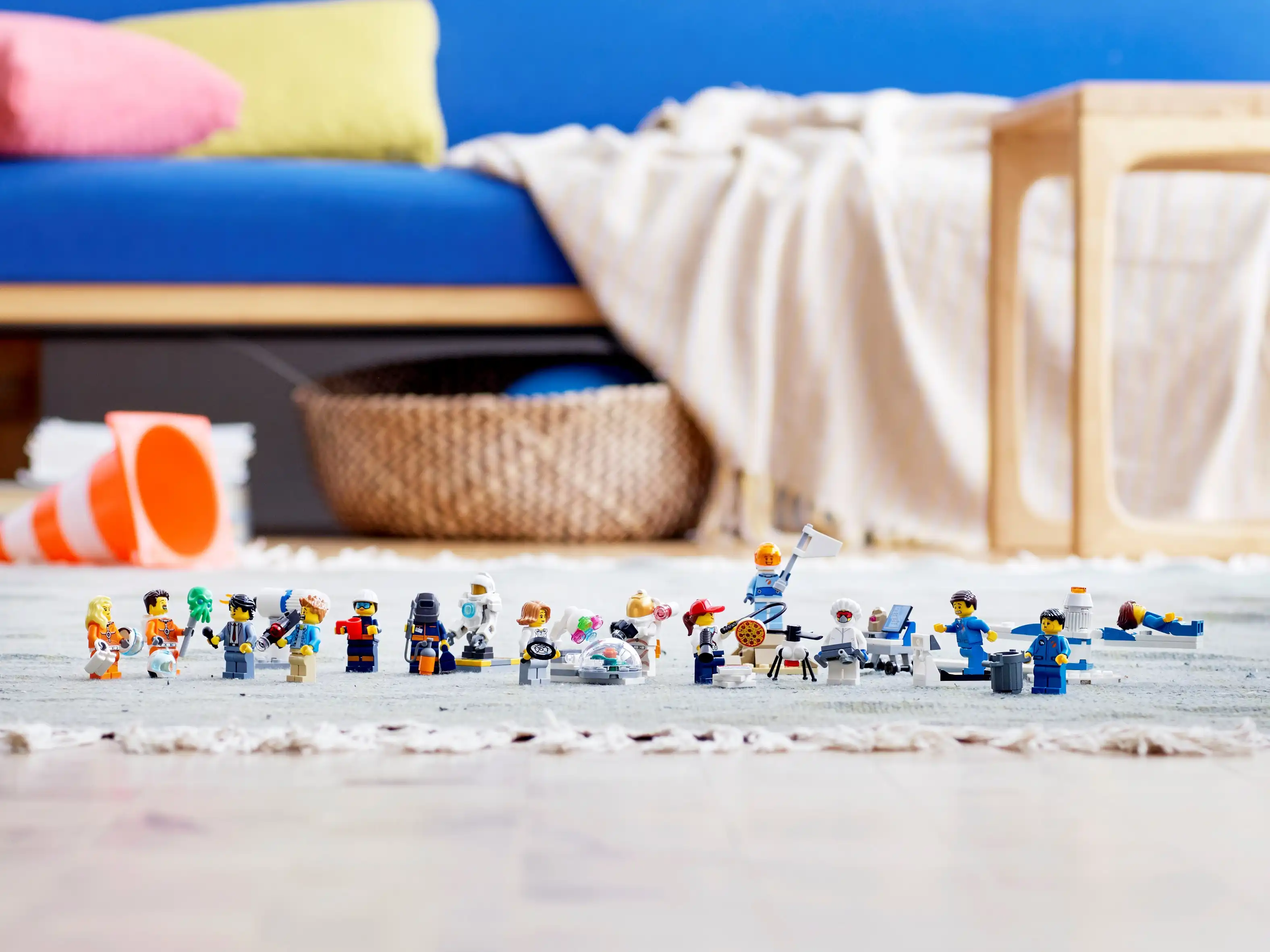 Zdjecie zestawu LEGO 60230 City Badania kosmiczne - zestaw minifigurek 3