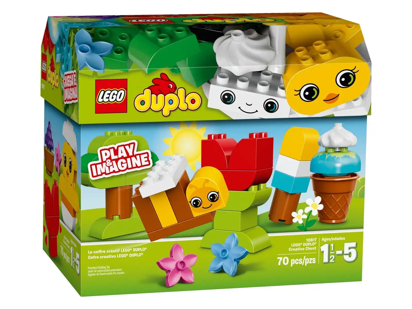 Zdjecie zestawu LEGO 10817 Duplo Kreatywny kuferek LEGO® DUPLO® 1