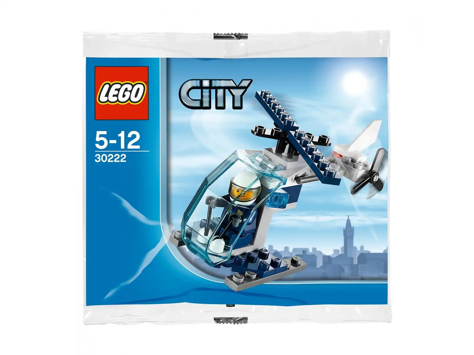 Zdjecie zestawu LEGO 30222 City Helikopter policyjny 1